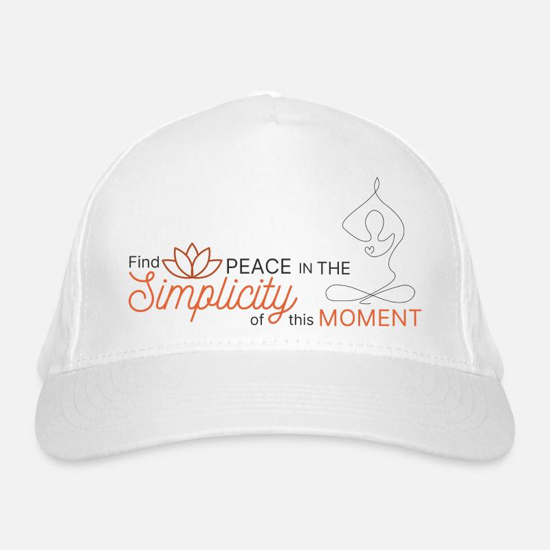 Moment de Simplicité Paisible Casquette classique bio