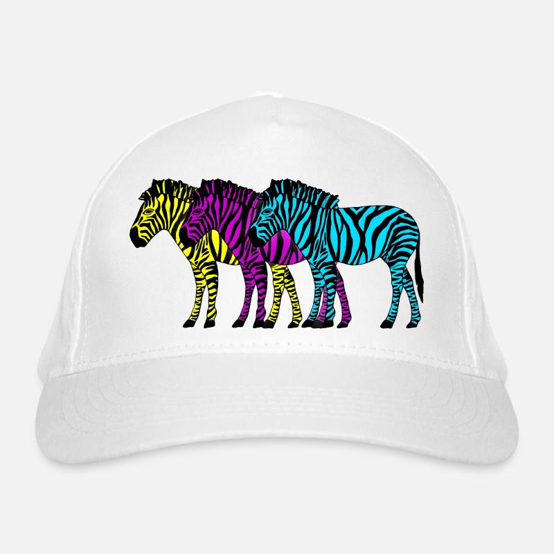 Zebras Organic Baseball Cap