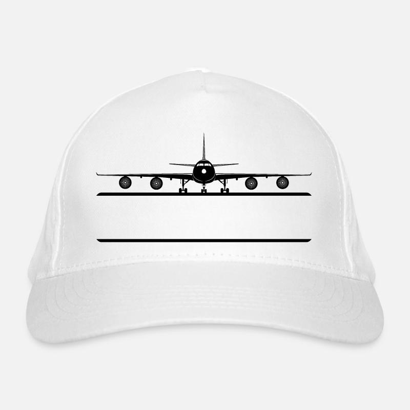 Étiquette nominative de l’avion Casquette classique bio