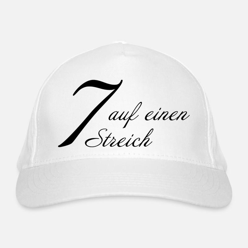 Sept d’un seul coup Casquette classique bio