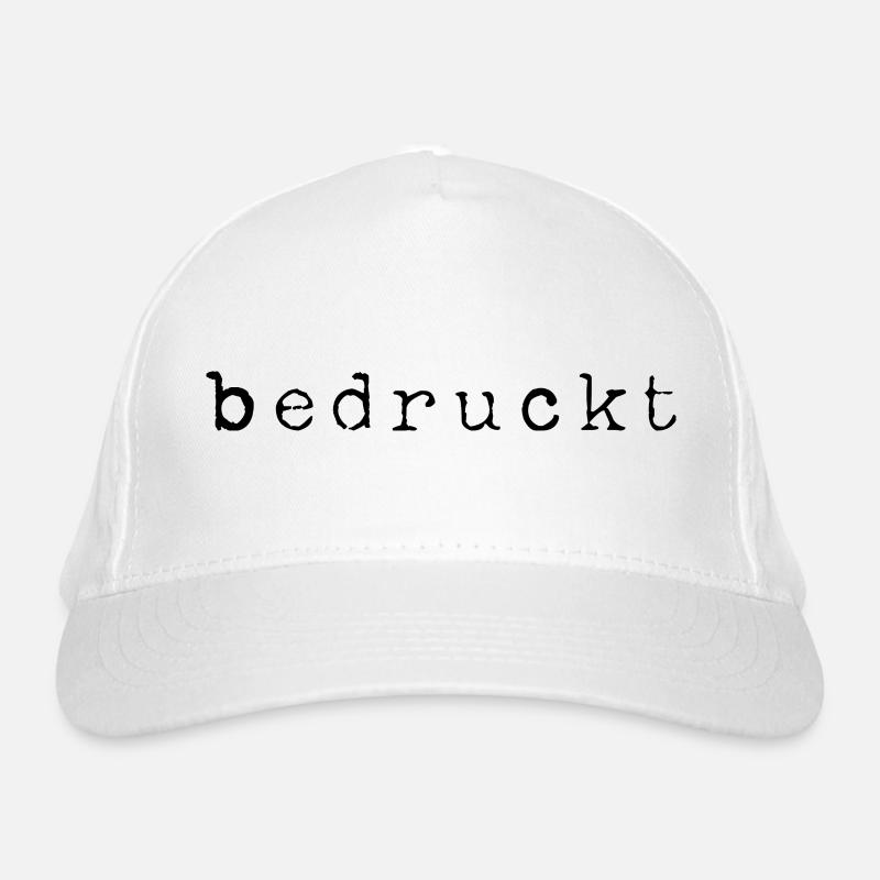 imprimé noir Casquette classique bio