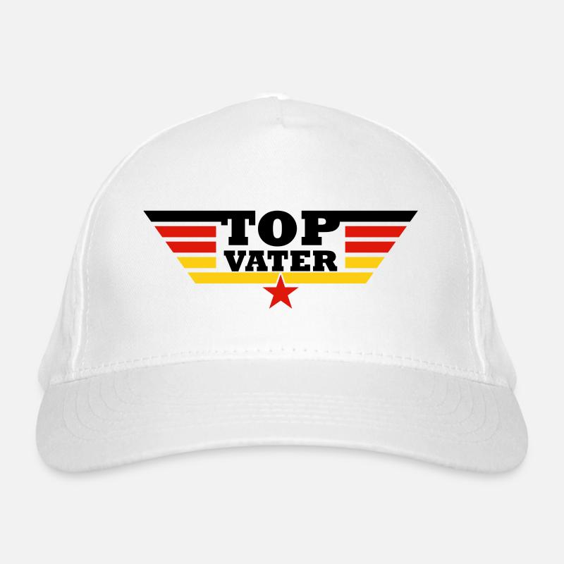 Vater und Sohn Bio-Baseballkappe