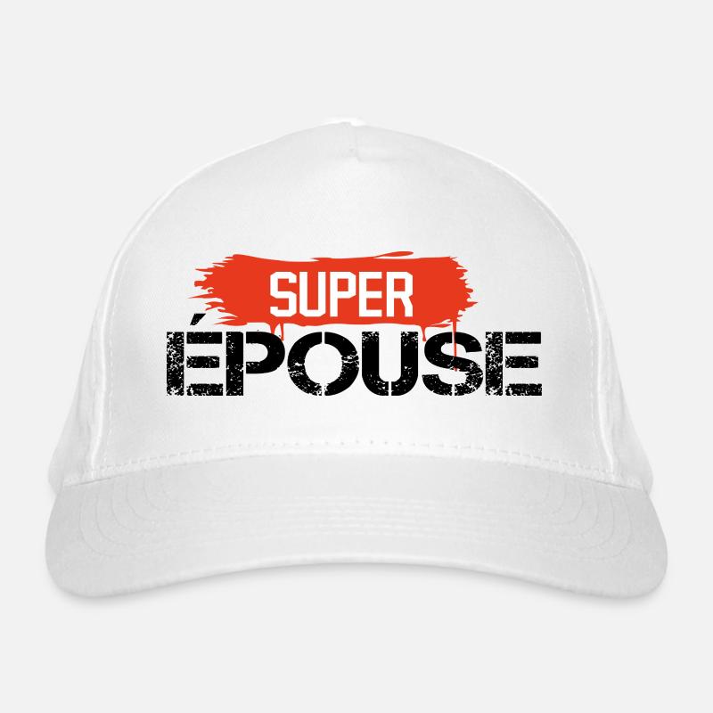 Super épouse cadeau Casquette classique bio