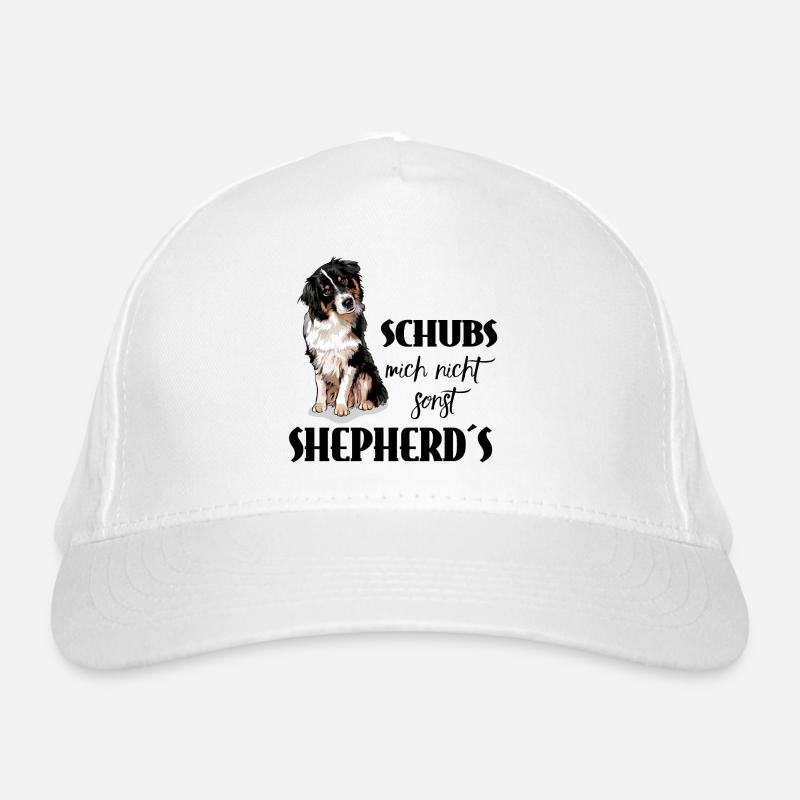 AUSTRALIAN SHEPHERD - Schubs mich nicht Bio-Baseballkappe