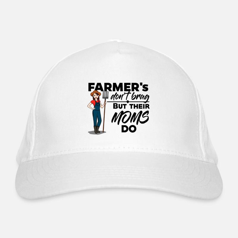 Farmer - Their Moms Brag Organic Baseball Cap