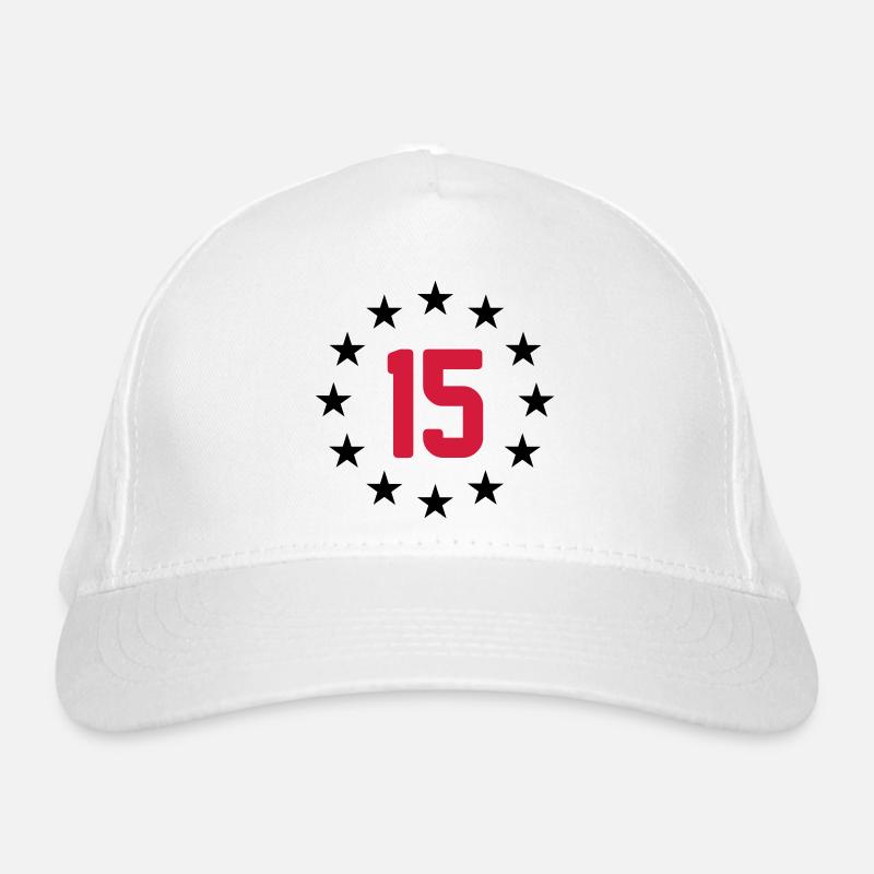 15 years Organic Baseball Cap