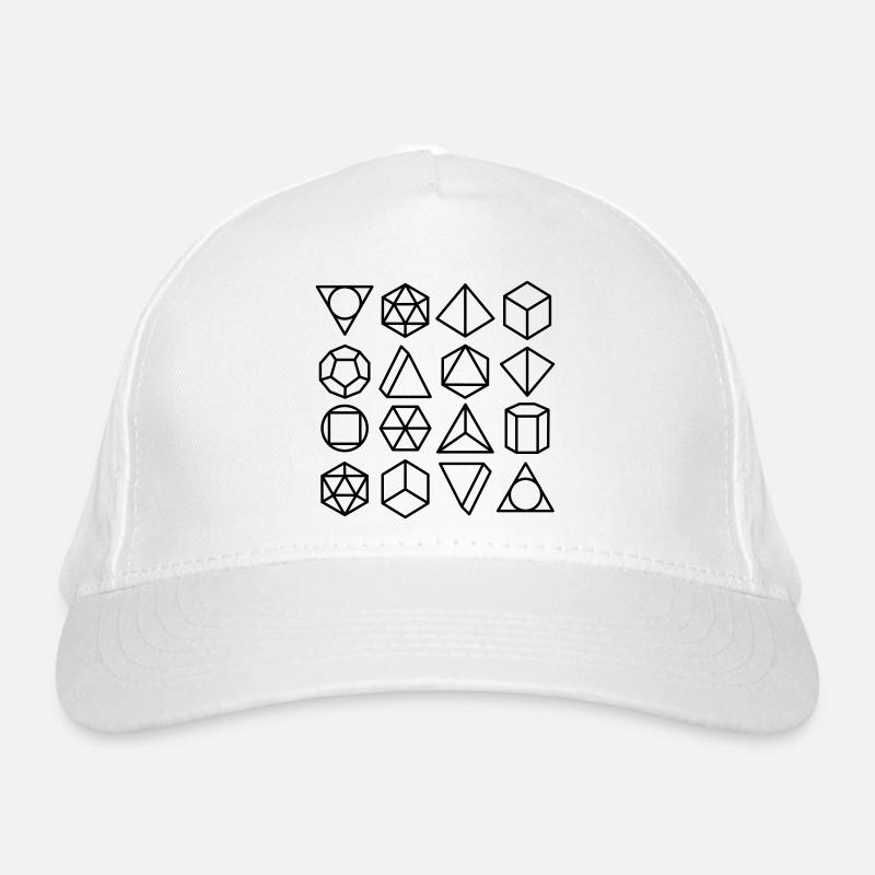 Geometrie Bio-Baseballkappe