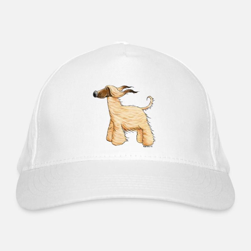 Drolliger Afghane - Afghanischer Windhund Bio-Baseballkappe