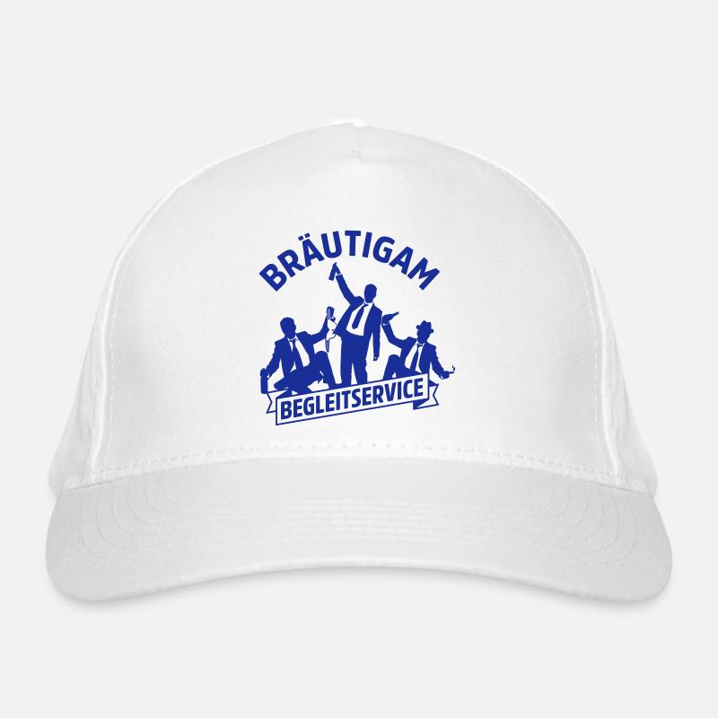 junggesellenabschied Hochzeit Bio-Baseballkappe
