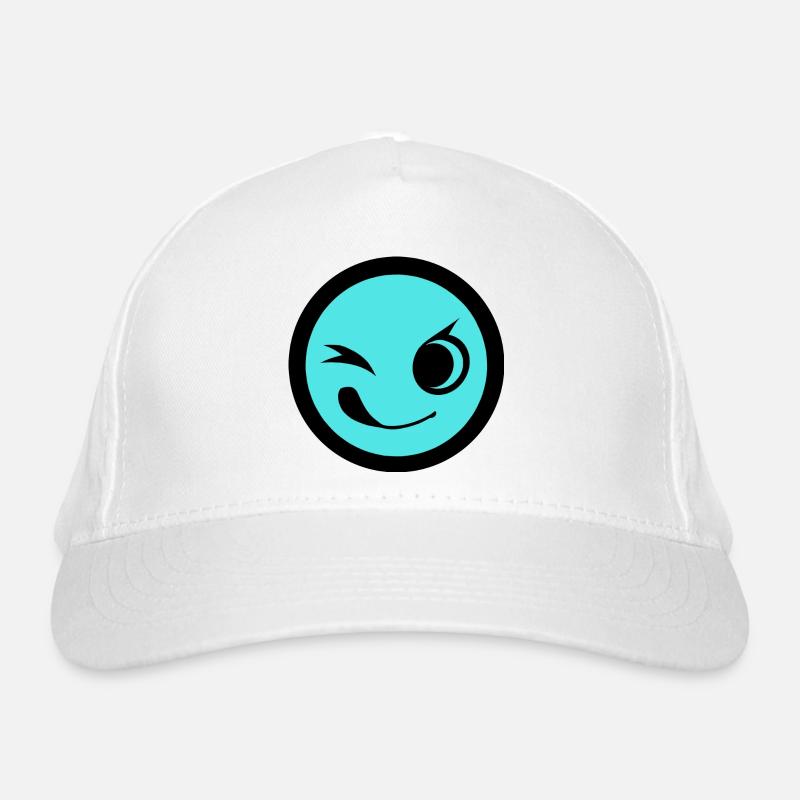 Emoticon Organic Baseball Cap