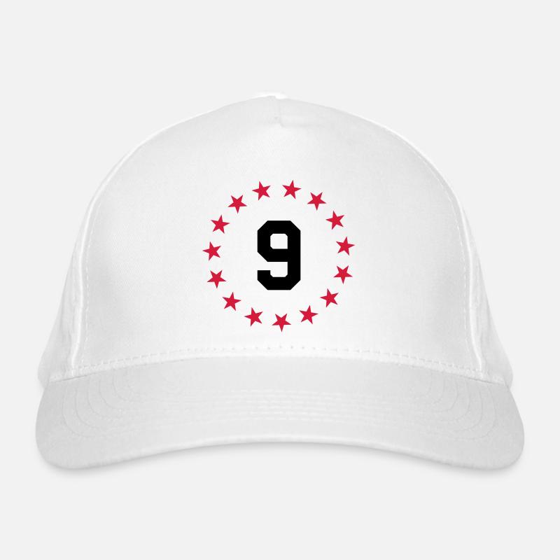 Number 9 Organic Baseball Cap