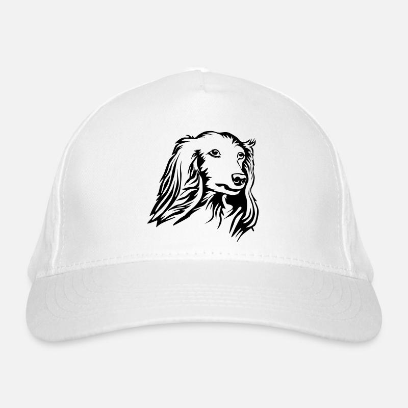 Dachshund head Organic Baseball Cap