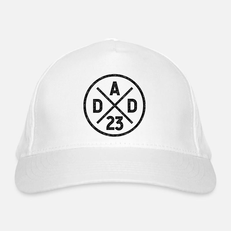 Dad 23 schwarz Bio-Baseballkappe