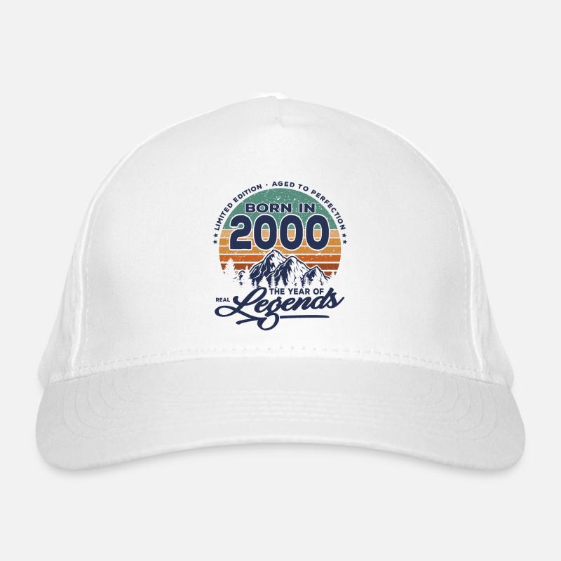 Legenden werden 2000 geboren Bio-Baseballkappe