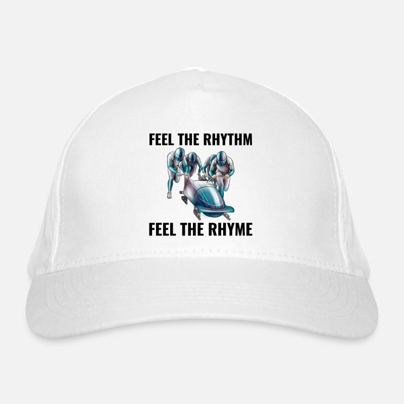 Bobsleigh Bobsled Racing Bobsleighing Winter Sport Organic Baseball Cap