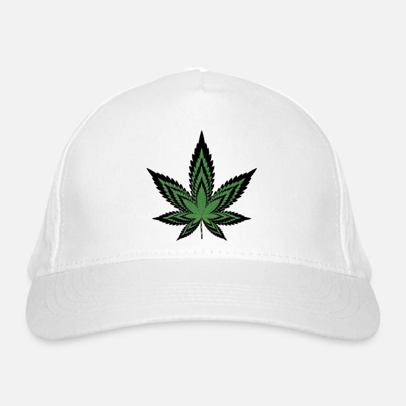 Feuille de Canabis Casquette classique bio