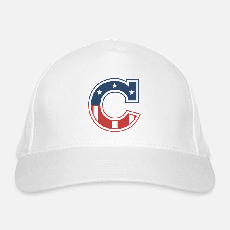 Lettre C États-Unis Casquette classique bio