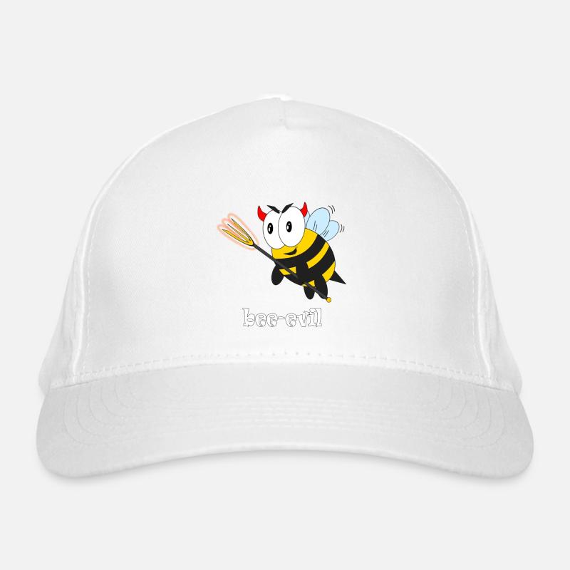 bee evil Bio-Baseballkappe