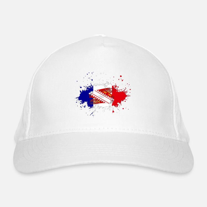 Splash Tricolore Elsass Bio-Baseballkappe