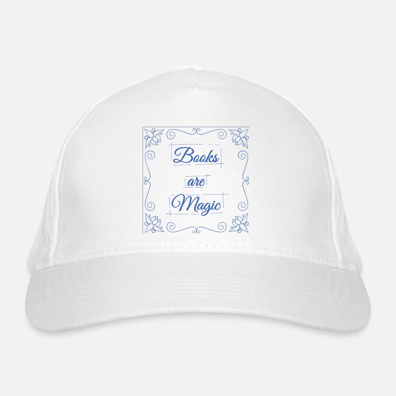 Les livres sont magiques Casquette classique bio