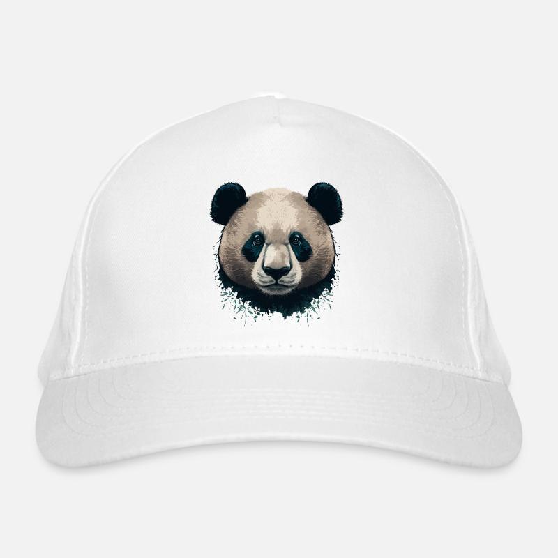 Panda très sérieux Casquette classique bio