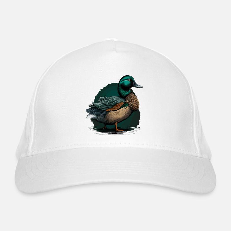 Enten-Design Bio-Baseballkappe