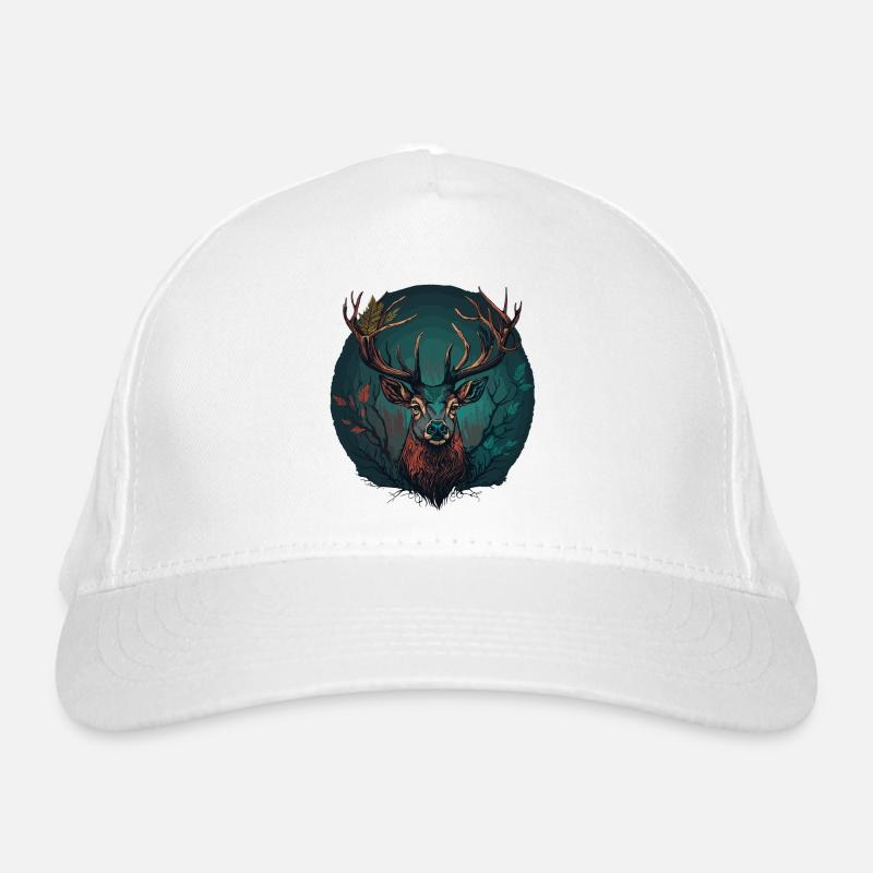 Tête de cerf Casquette classique bio