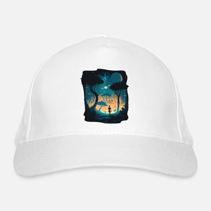 Dessin animé extraterrestre Casquette classique bio