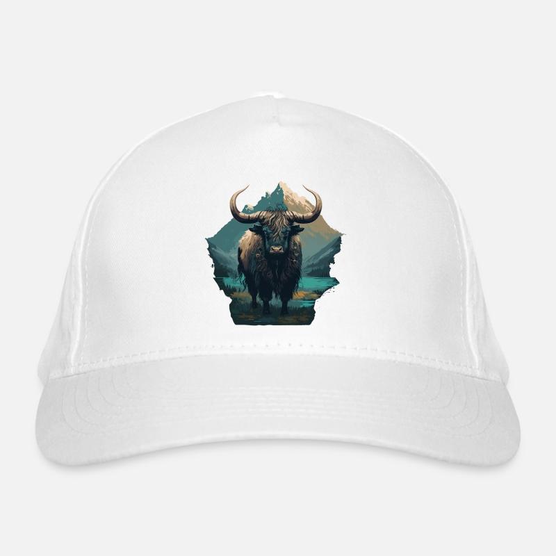Alter Yak Bio-Baseballkappe