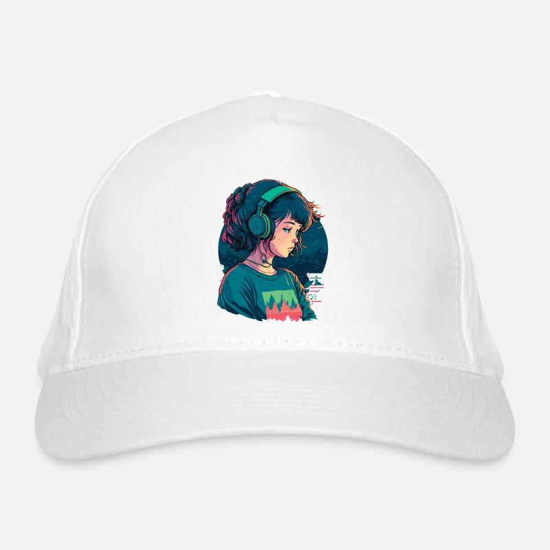 Hip Hop Mädchen Bio-Baseballkappe