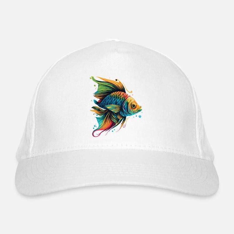 Unique Fish Organic Baseball Cap