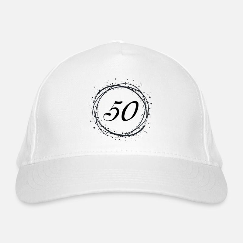 50 Bio-Baseballkappe