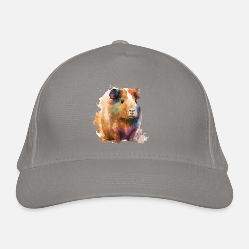 Illustration du propriétaire du cochon d’Inde Casquette classique bio