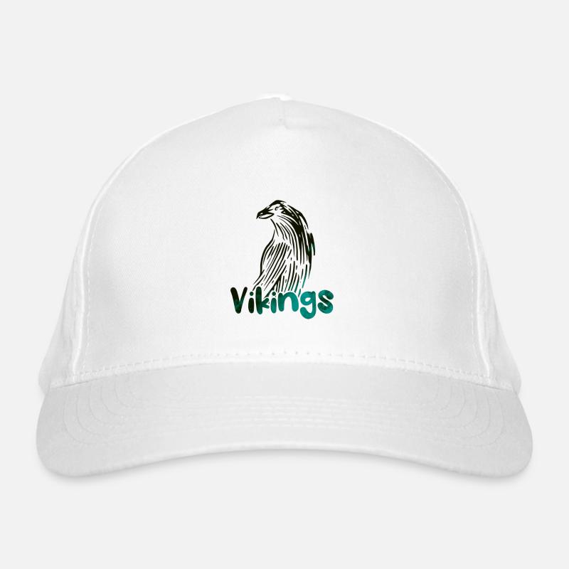Corbeau logo Vikings Casquette classique bio