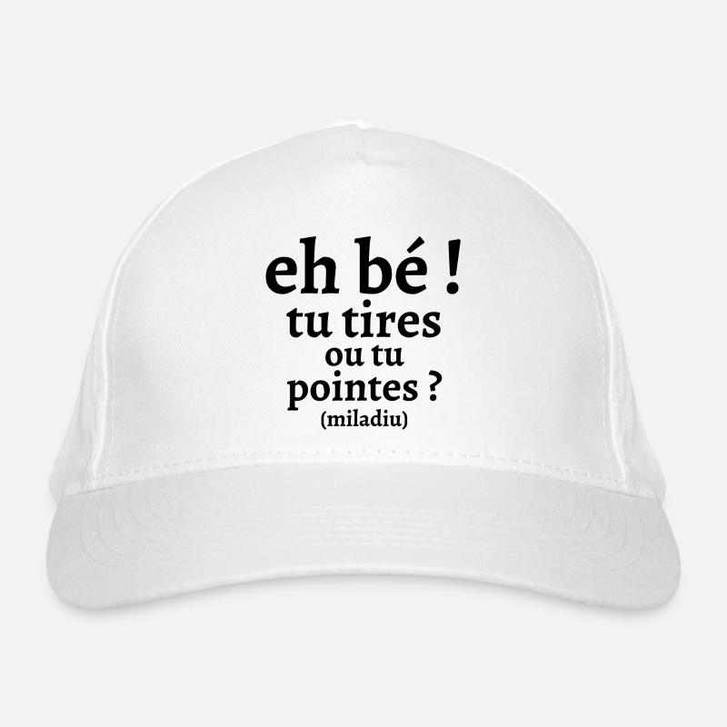 pétanque, jouer à la pétanque Casquette classique bio