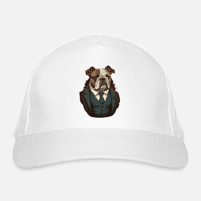 Bouledogue brun Casquette classique bio