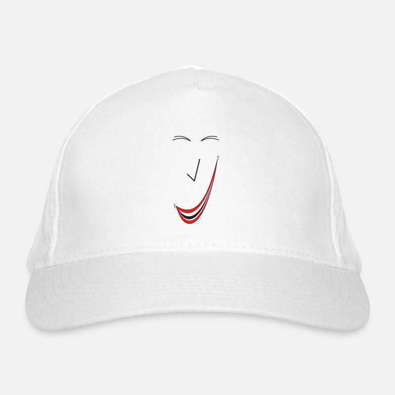 Feines Lächeln B01. Bio-Baseballkappe