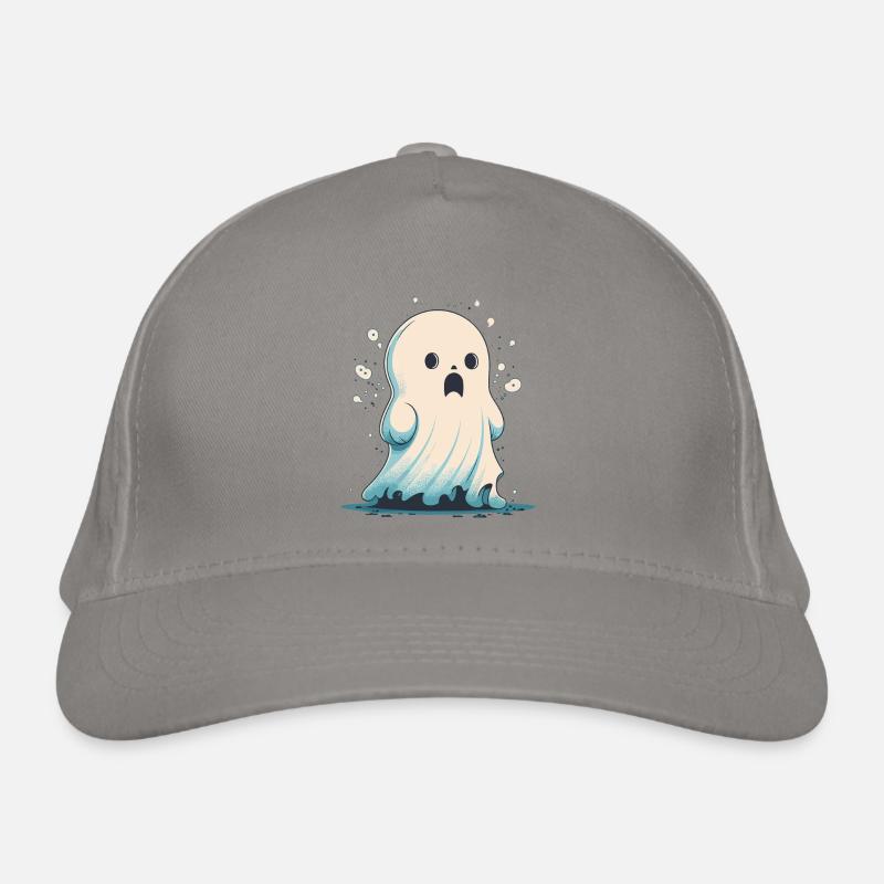Disappointed Ghost Organic Baseball Cap