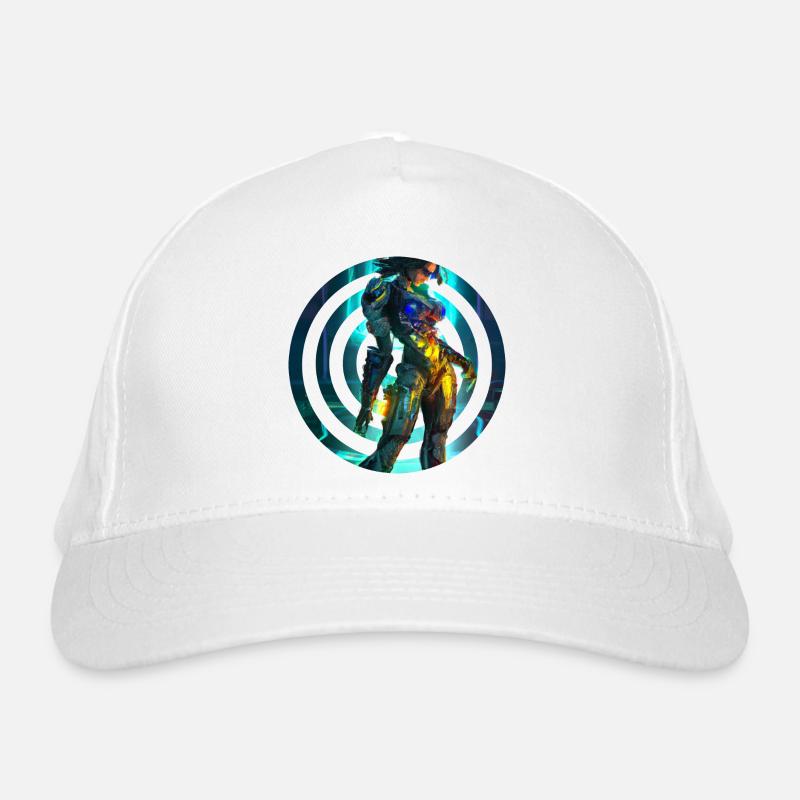 Gaming Heldin Bio-Baseballkappe