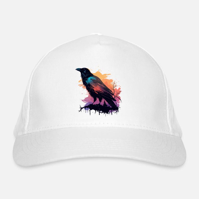 Vue des corbeaux Casquette classique bio