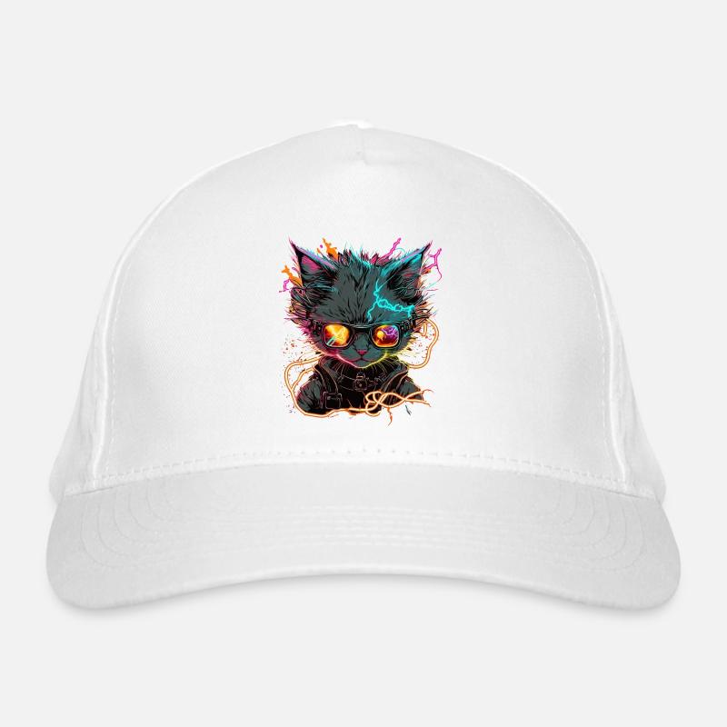 Chat Cybertronic Casquette classique bio