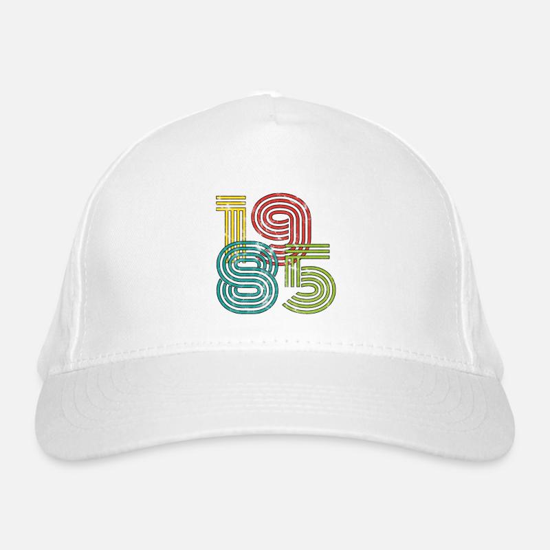 Millésime 1985 - Casquette classique bio - blanc