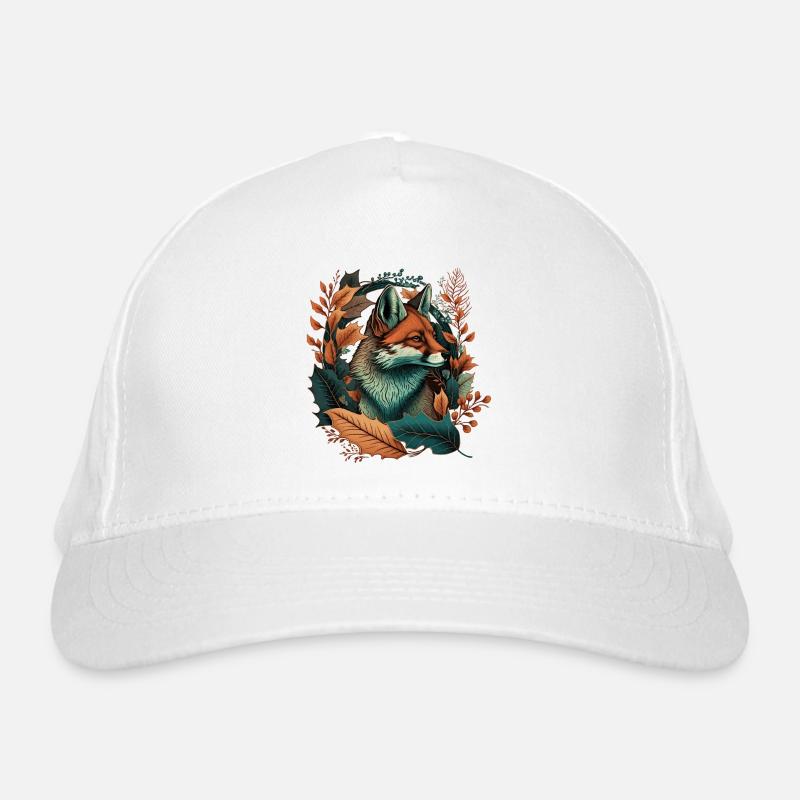 Fox Tattoo V2 Gift Organic Baseball Cap