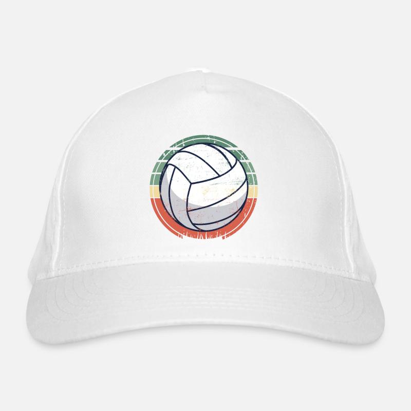 Volleyball Beach Volleyball Retro Organic Baseball Cap
