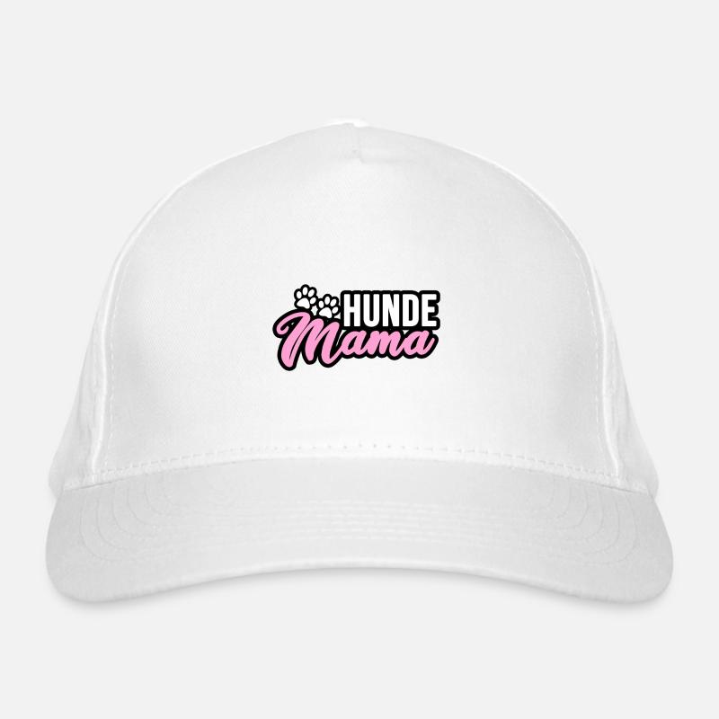 Hunde Mama, Dog Mum Bio-Baseballkappe