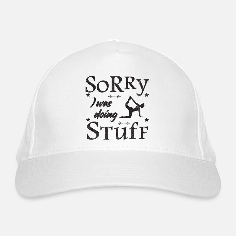 Désolé, je faisais des trucs - Yoga Casquette classique bio