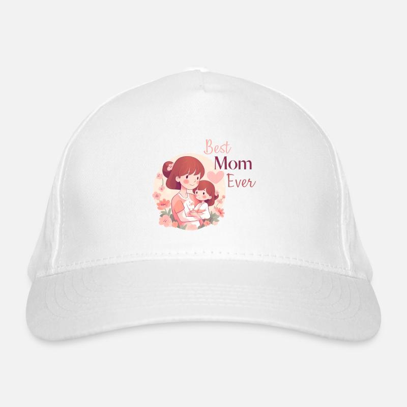 Best Mom Ever Bio-Baseballkappe