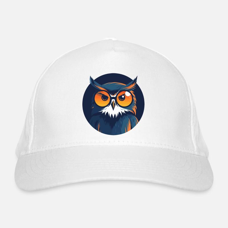 Owl Sunglasses Odd Eagle Owl Organic Baseball Cap