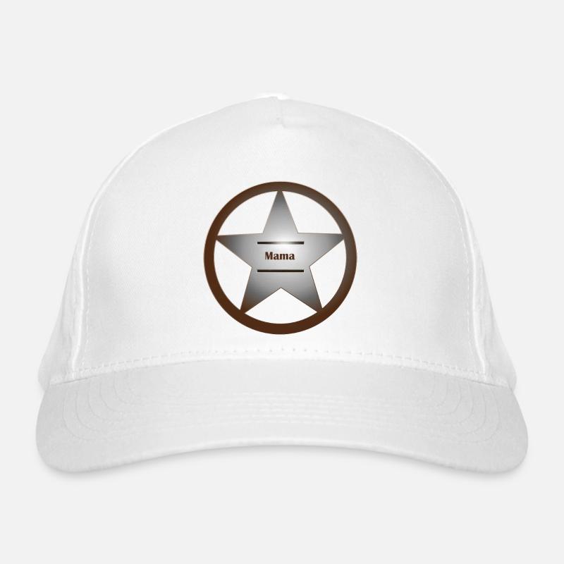 Mama Sheriff Bio-Baseballkappe