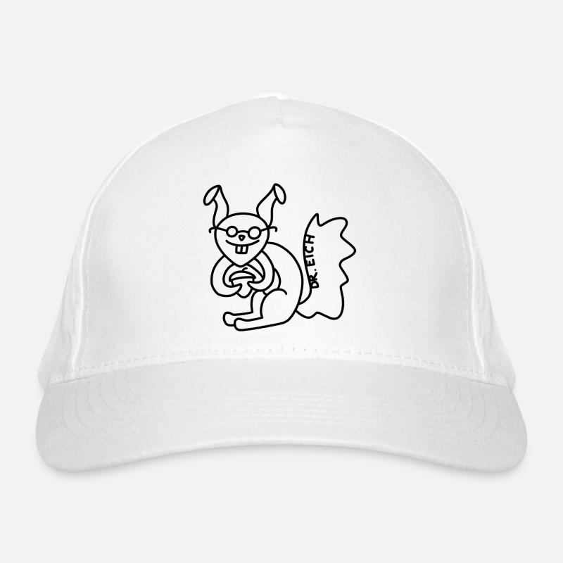 Anti-Zoo Dr. Eich - Organic Baseball Cap - white